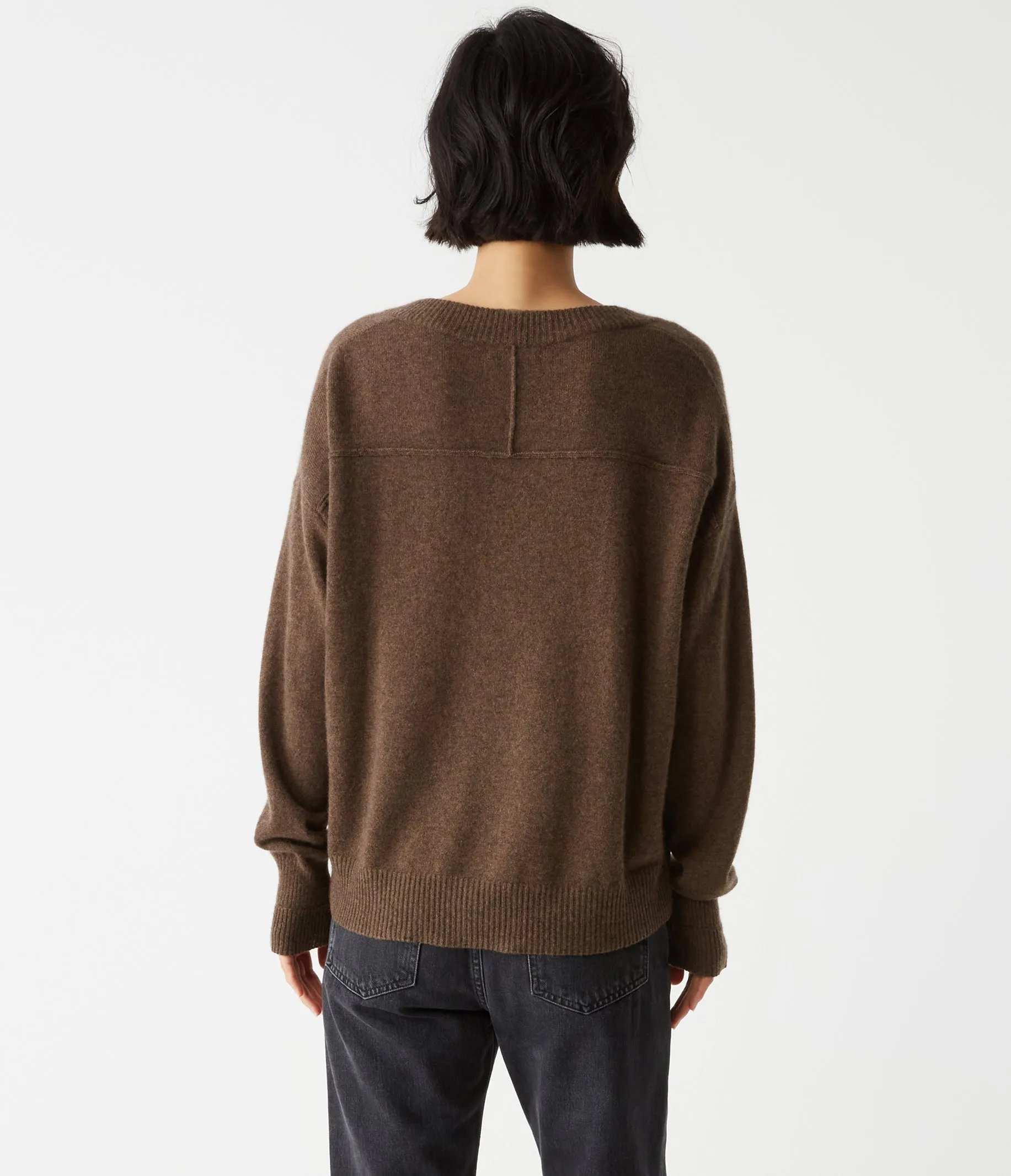Gemma V-Neck Cashmere Sweater