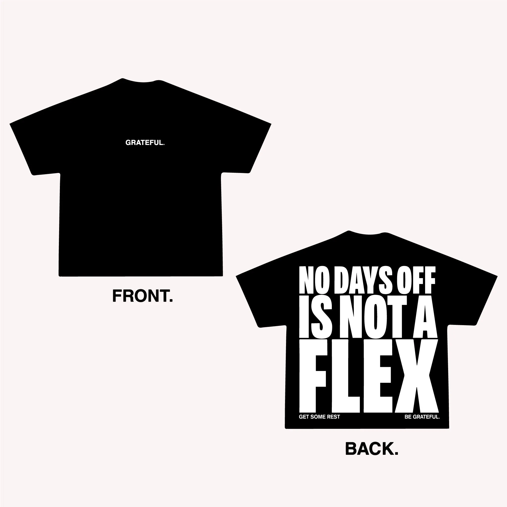 Get Some Rest Tee - Black