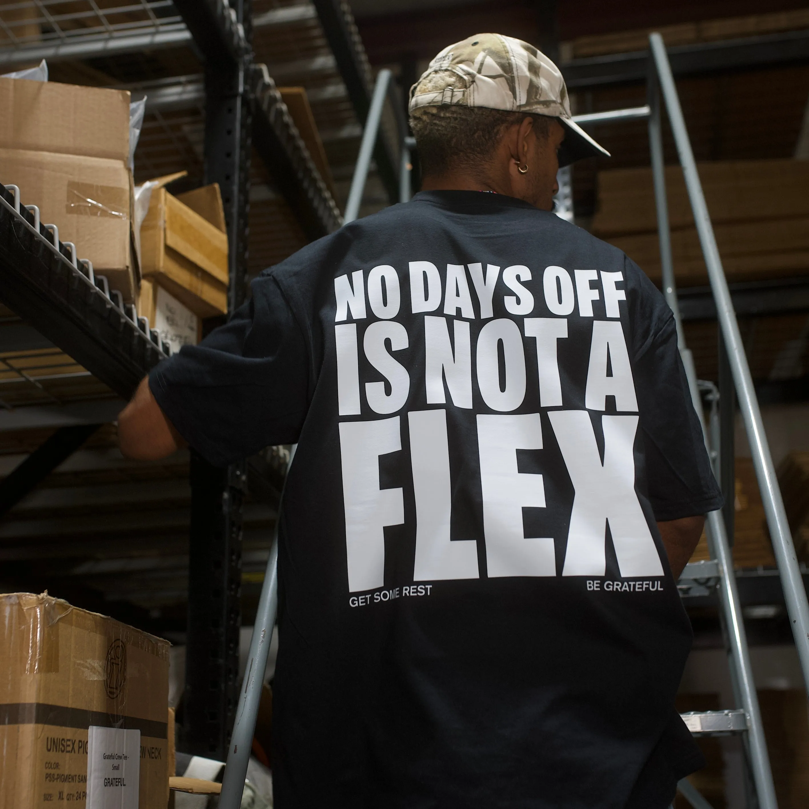Get Some Rest Tee - Black