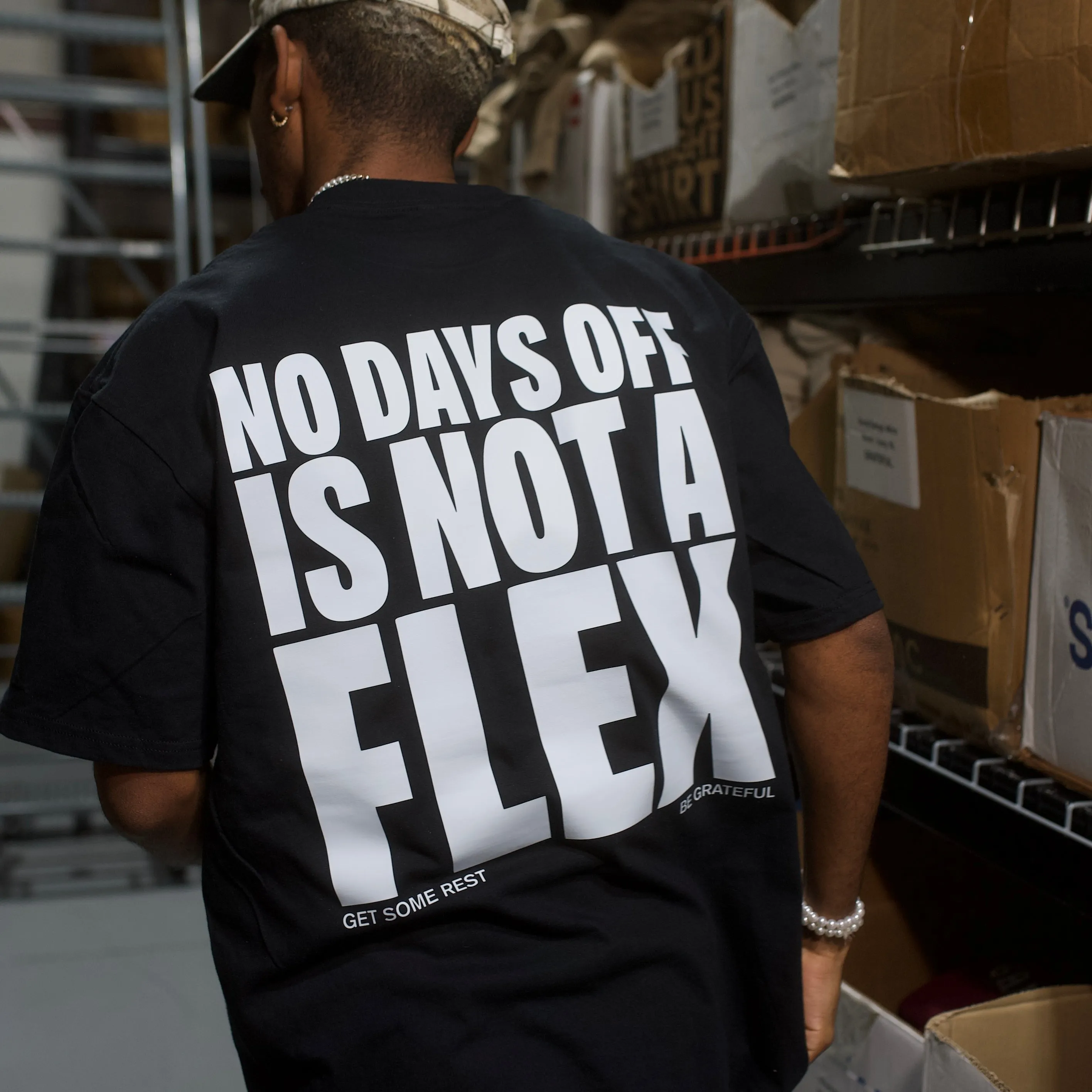 Get Some Rest Tee - Black
