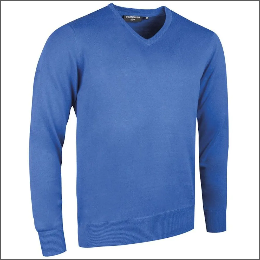 Glenmuir Eden V Neck Cotton Sweater//