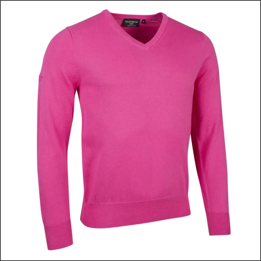 Glenmuir Eden V Neck Cotton Sweater//