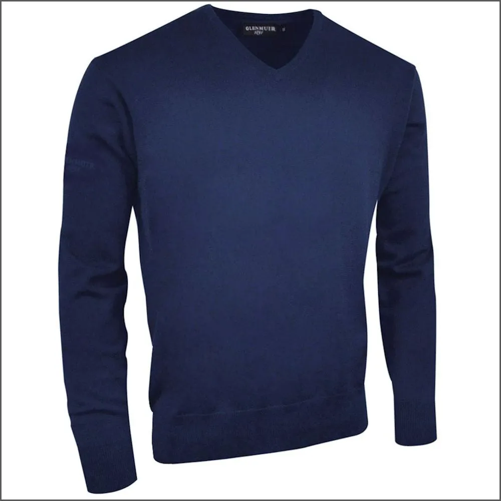 Glenmuir Eden V Neck Cotton Sweater//
