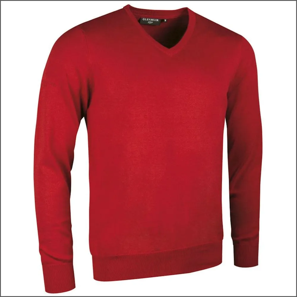 Glenmuir Eden V Neck Cotton Sweater//
