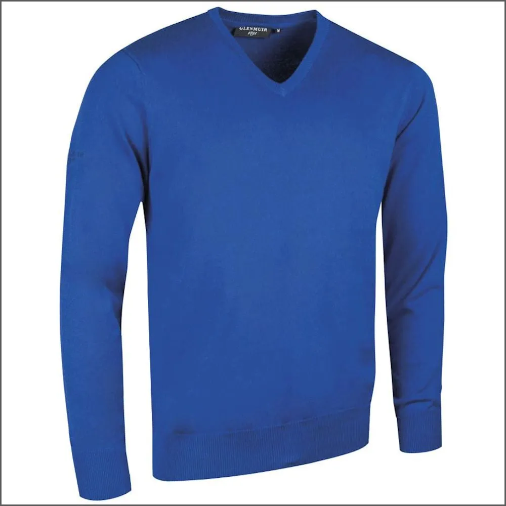 Glenmuir Eden V Neck Cotton Sweater//