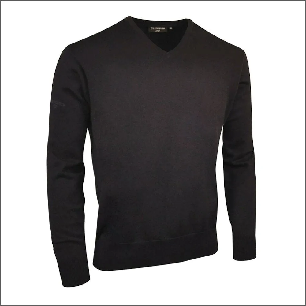 Glenmuir Eden V Neck Cotton Sweater//