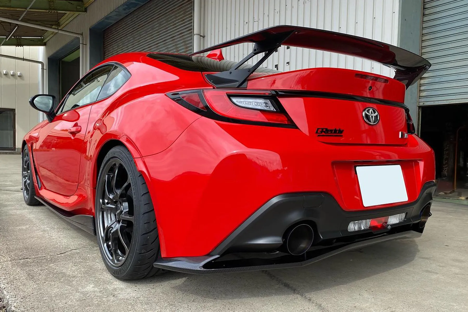 GREDDY X VOLTEX AERO KIT GR86/BRZ (ZN8/ZD8) CARBON REAR WING SIDE MOUNT - (17510237)