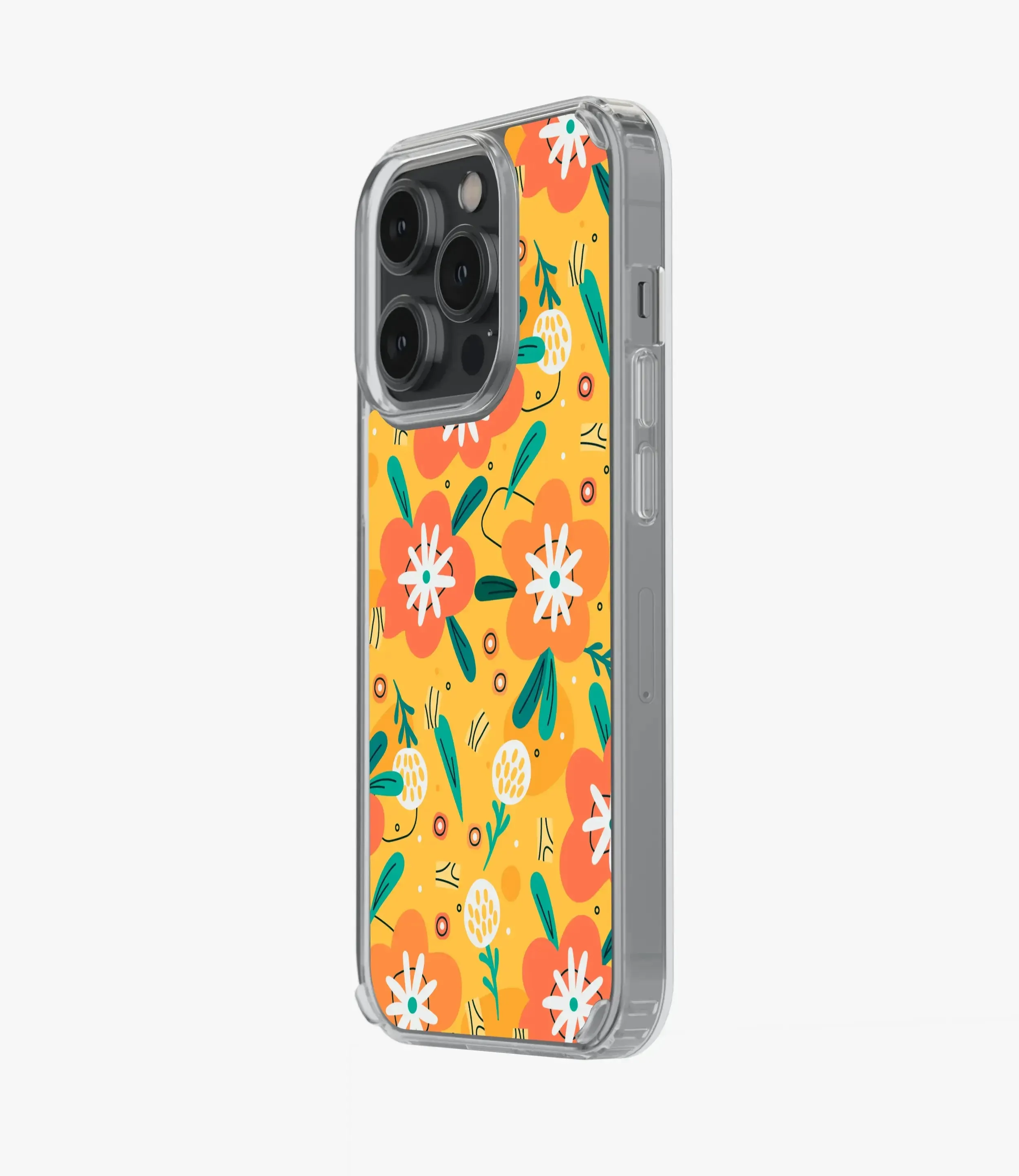 Groovy Floral Silicone Case
