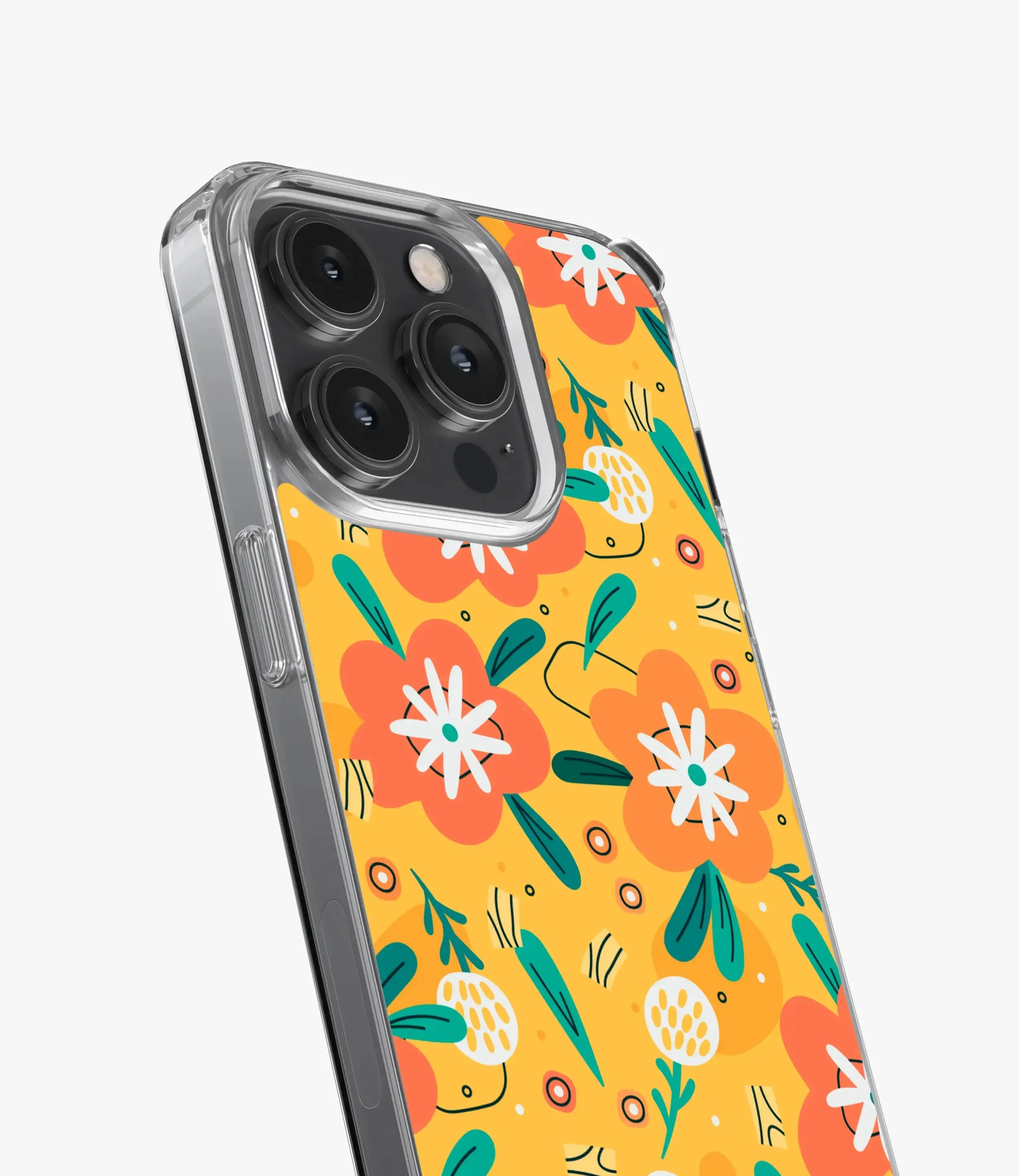 Groovy Floral Silicone Case