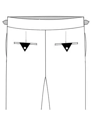 Hidden Internal Product: Rear Pocket Standard Styles