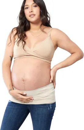 Ingrid & Isabel Bellaband - Seamless Maternity Belly Band for Women - Essential Pregnancy Postpartum Jeans & Pants Extender
