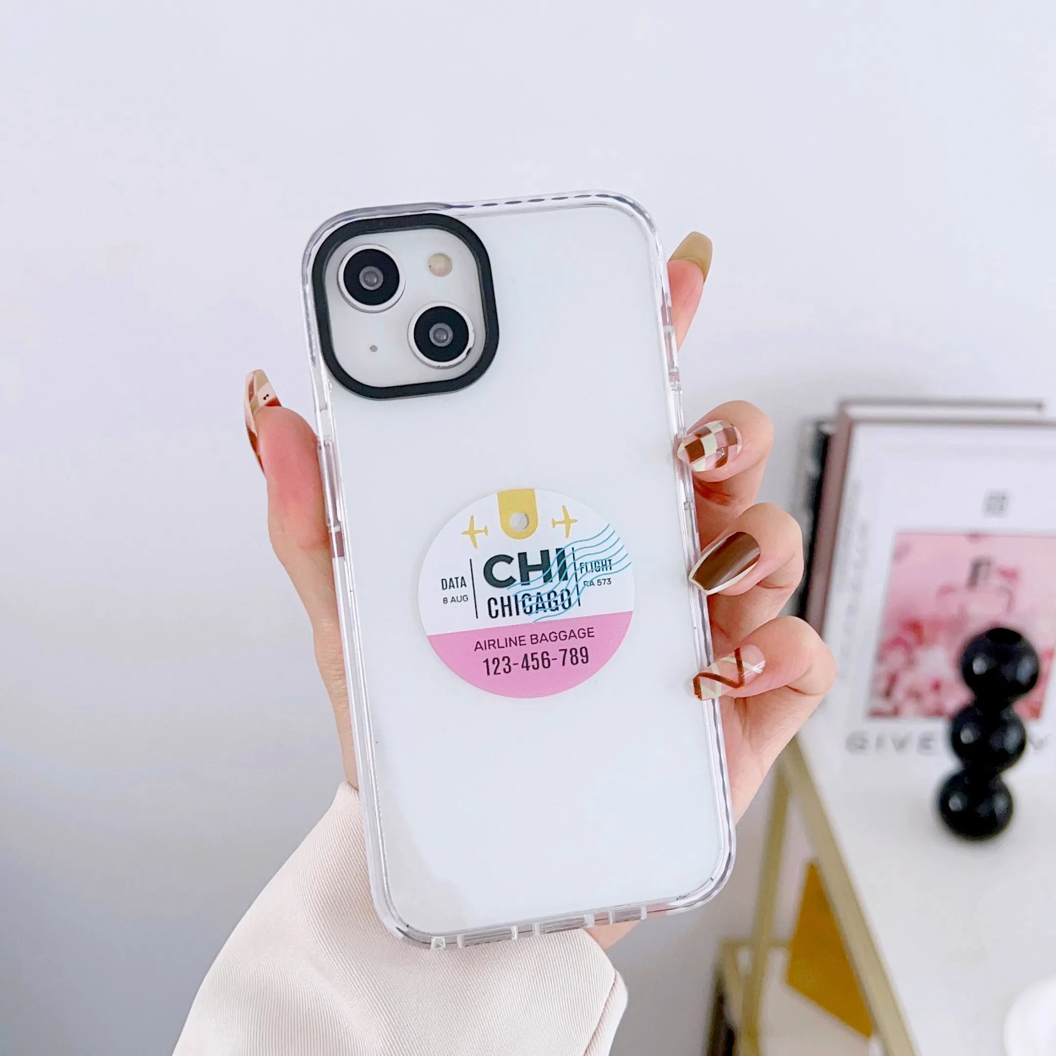 iPhone Impact Proof Silicon Case ( World Stamp )