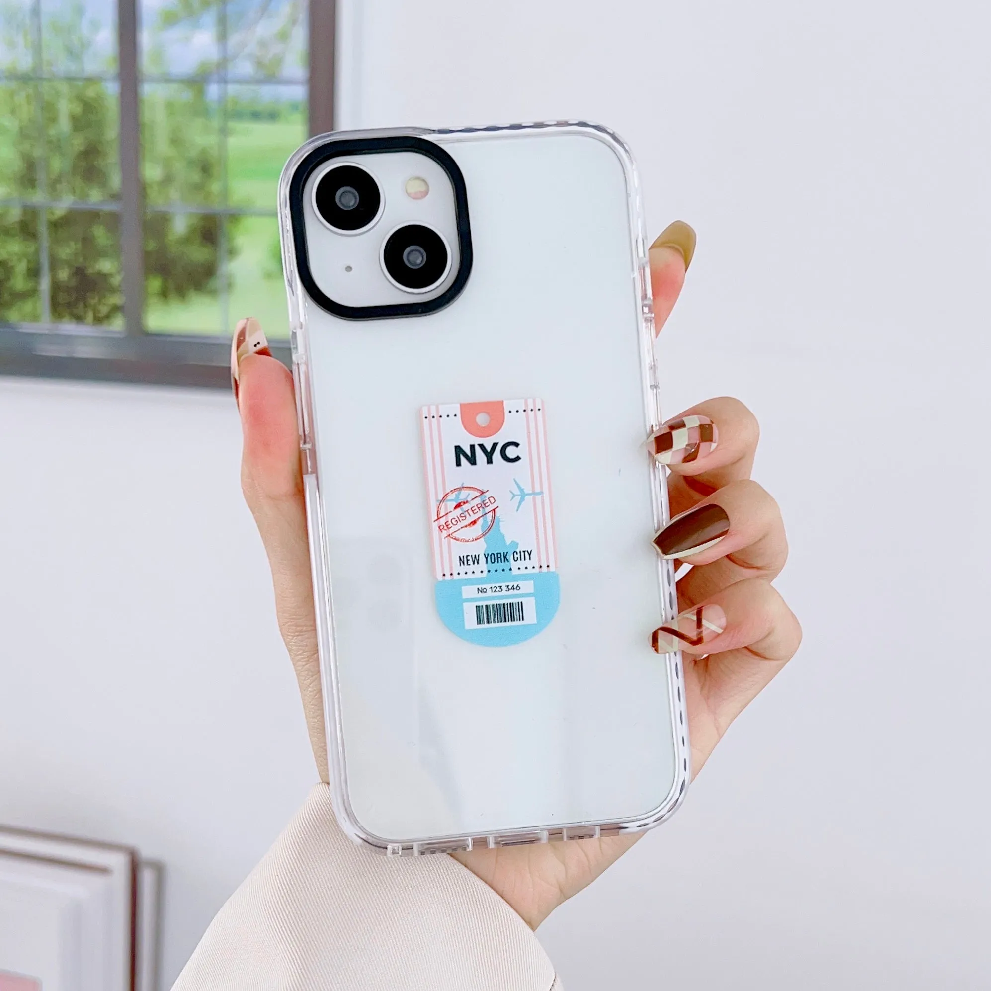 iPhone Impact Proof Silicon Case ( World Stamp )