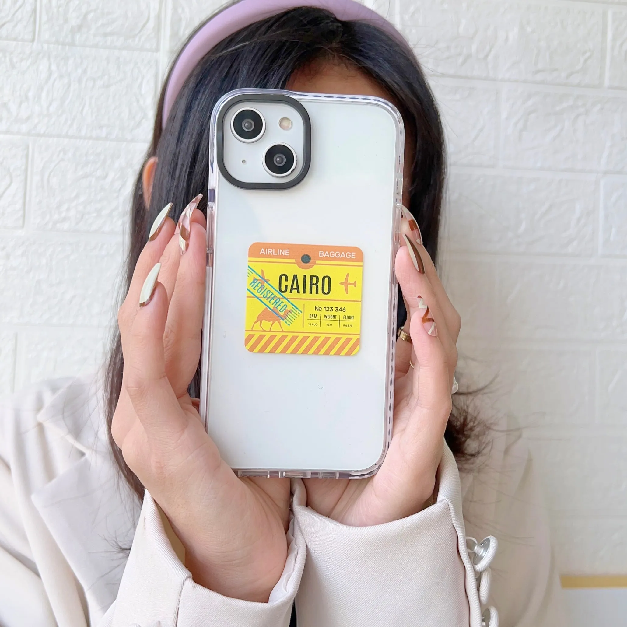 iPhone Impact Proof Silicon Case ( World Stamp )