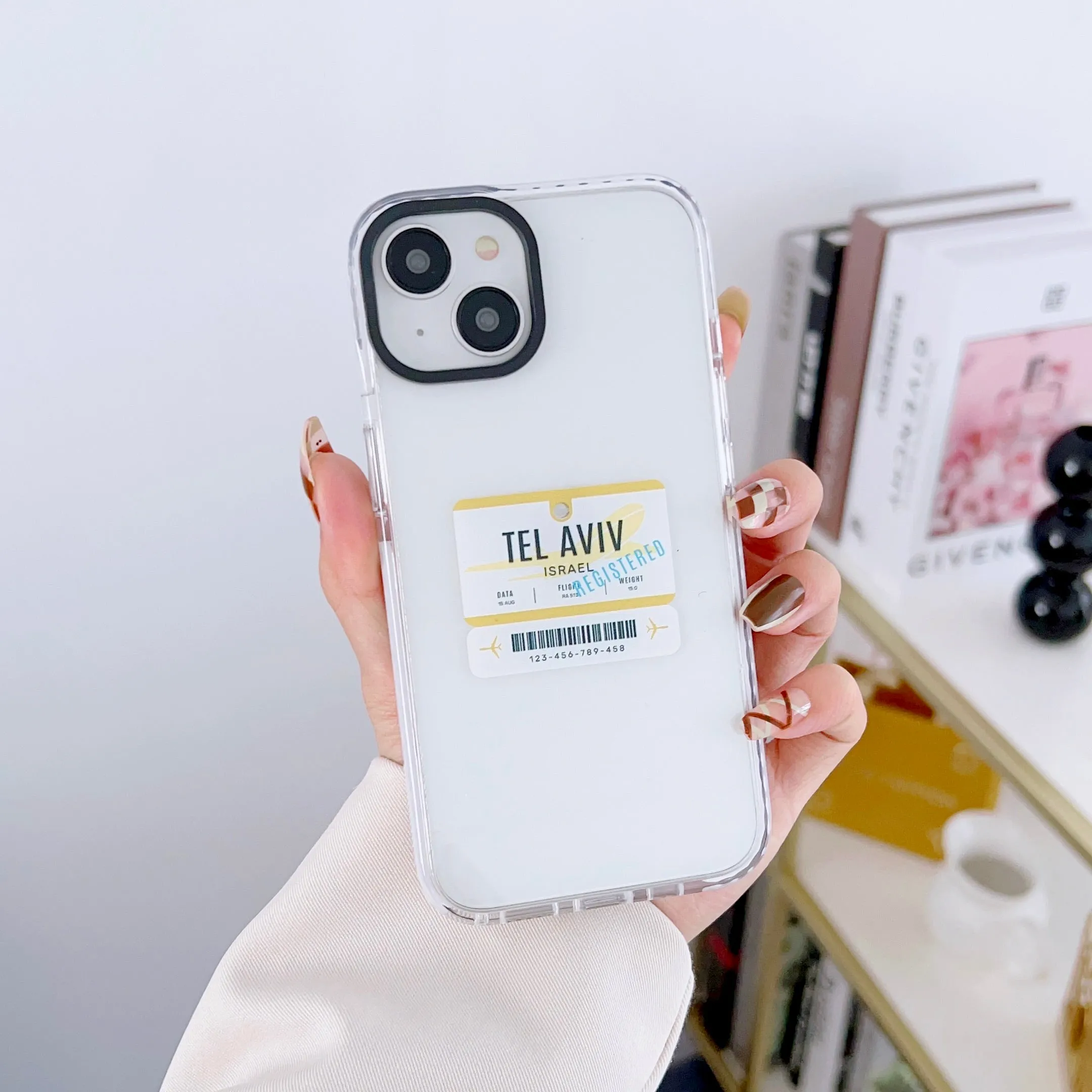 iPhone Impact Proof Silicon Case ( World Stamp )