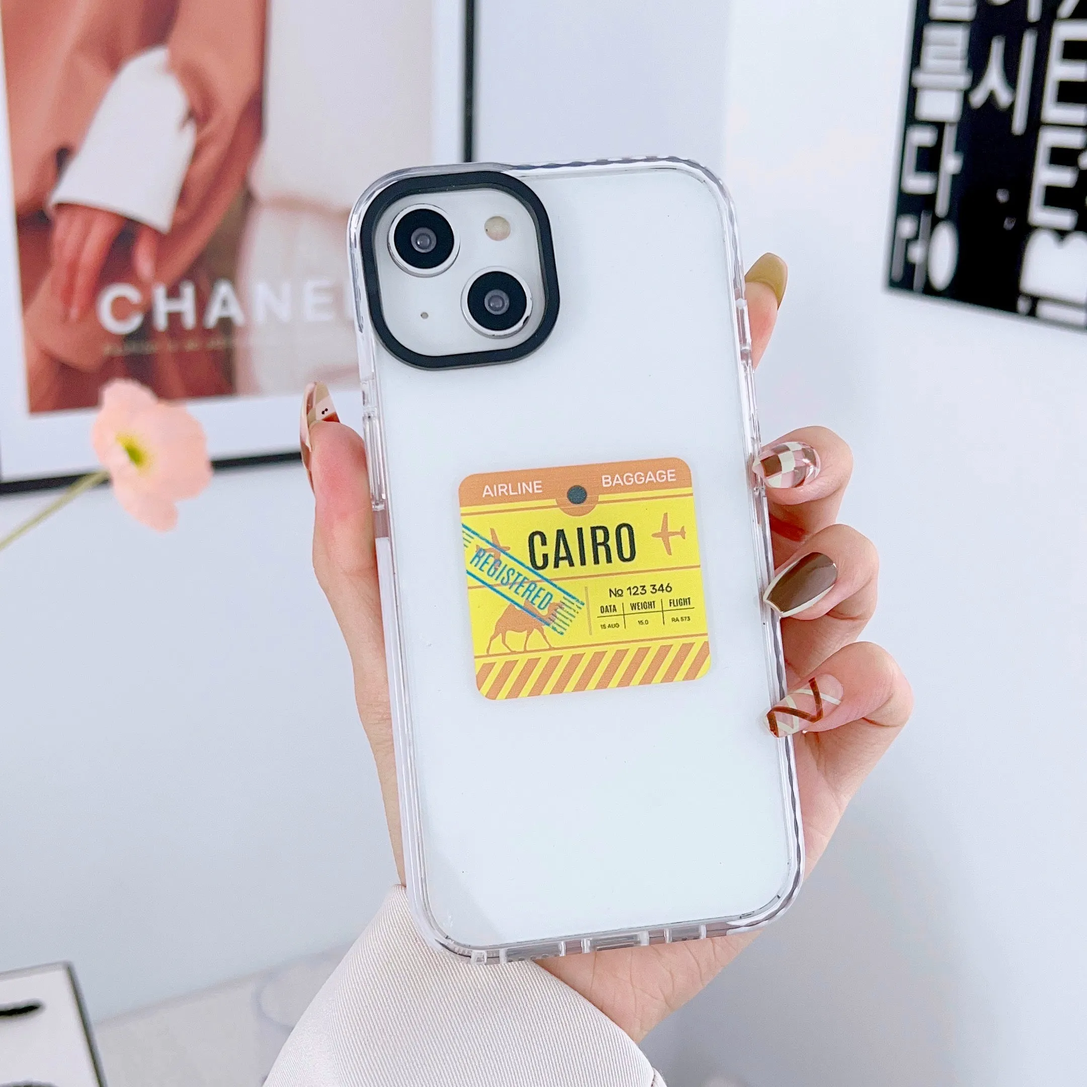 iPhone Impact Proof Silicon Case ( World Stamp )