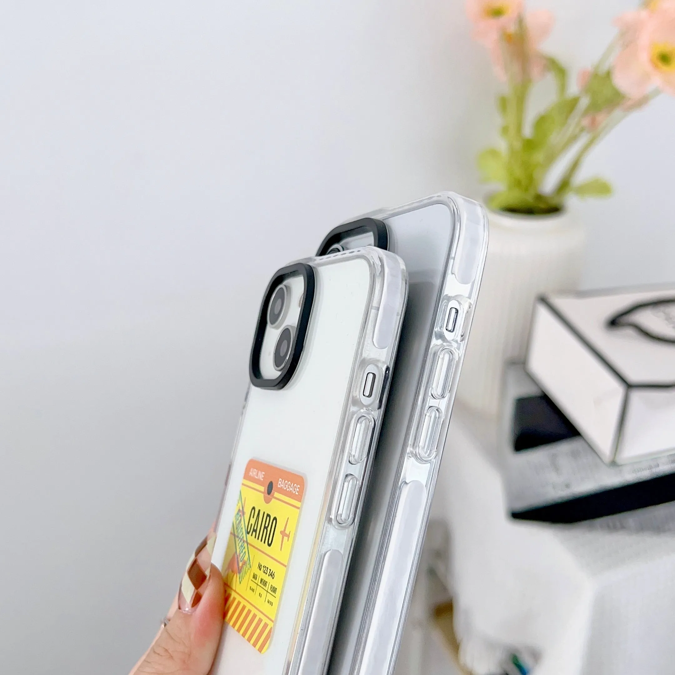 iPhone Impact Proof Silicon Case ( World Stamp )