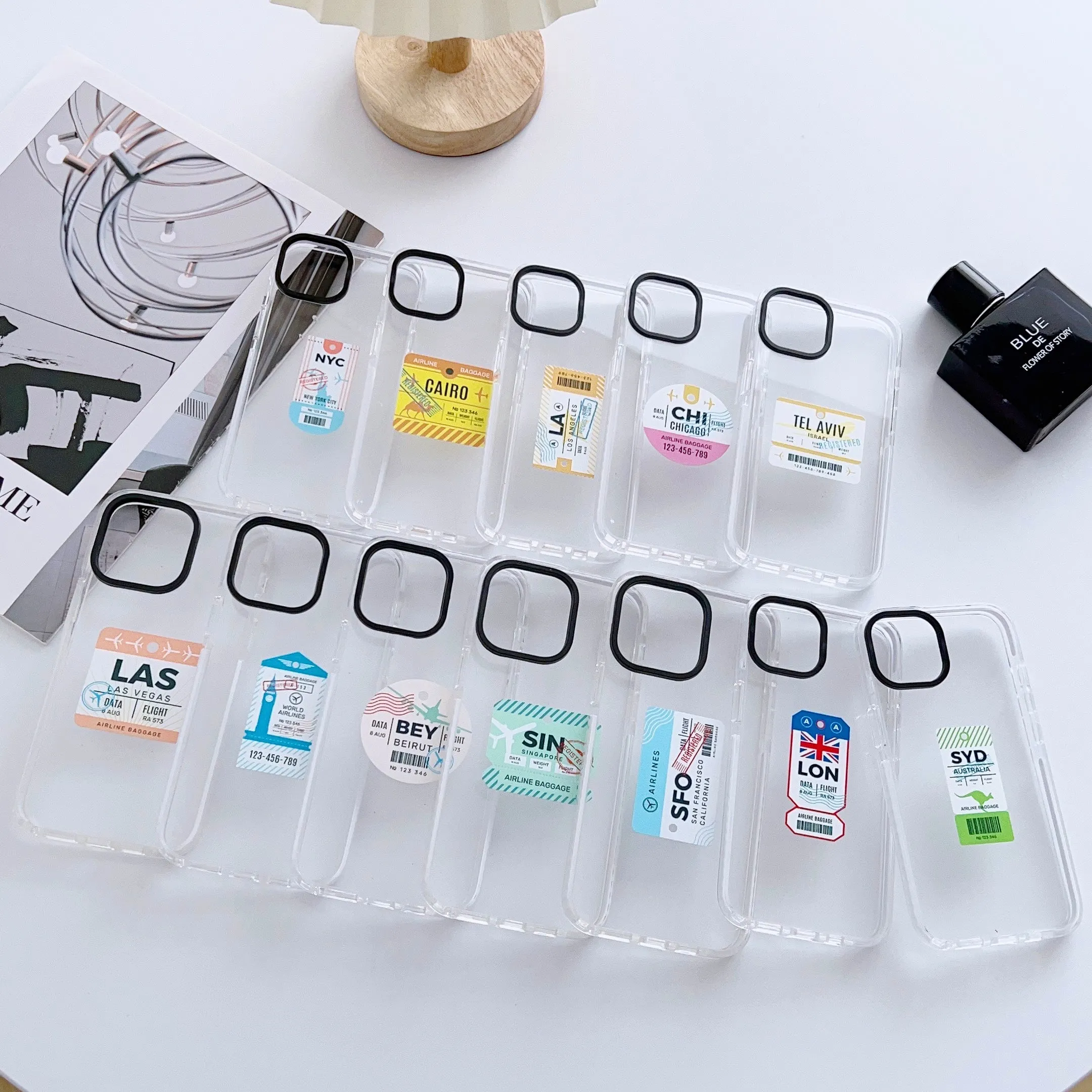 iPhone Impact Proof Silicon Case ( World Stamp )