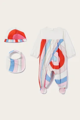 Iride-Print Babygrow Set
