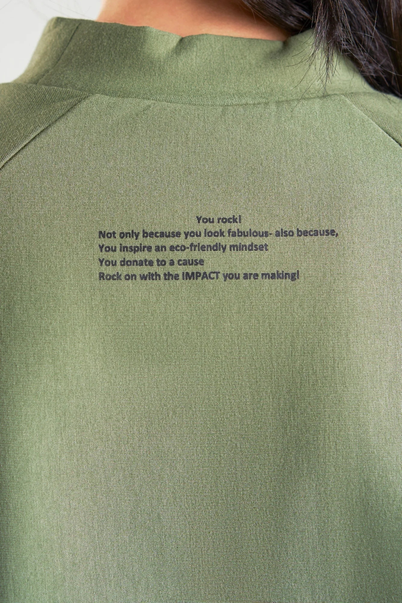 J008MI Organic Cotton & Bamboo Sweatshirt