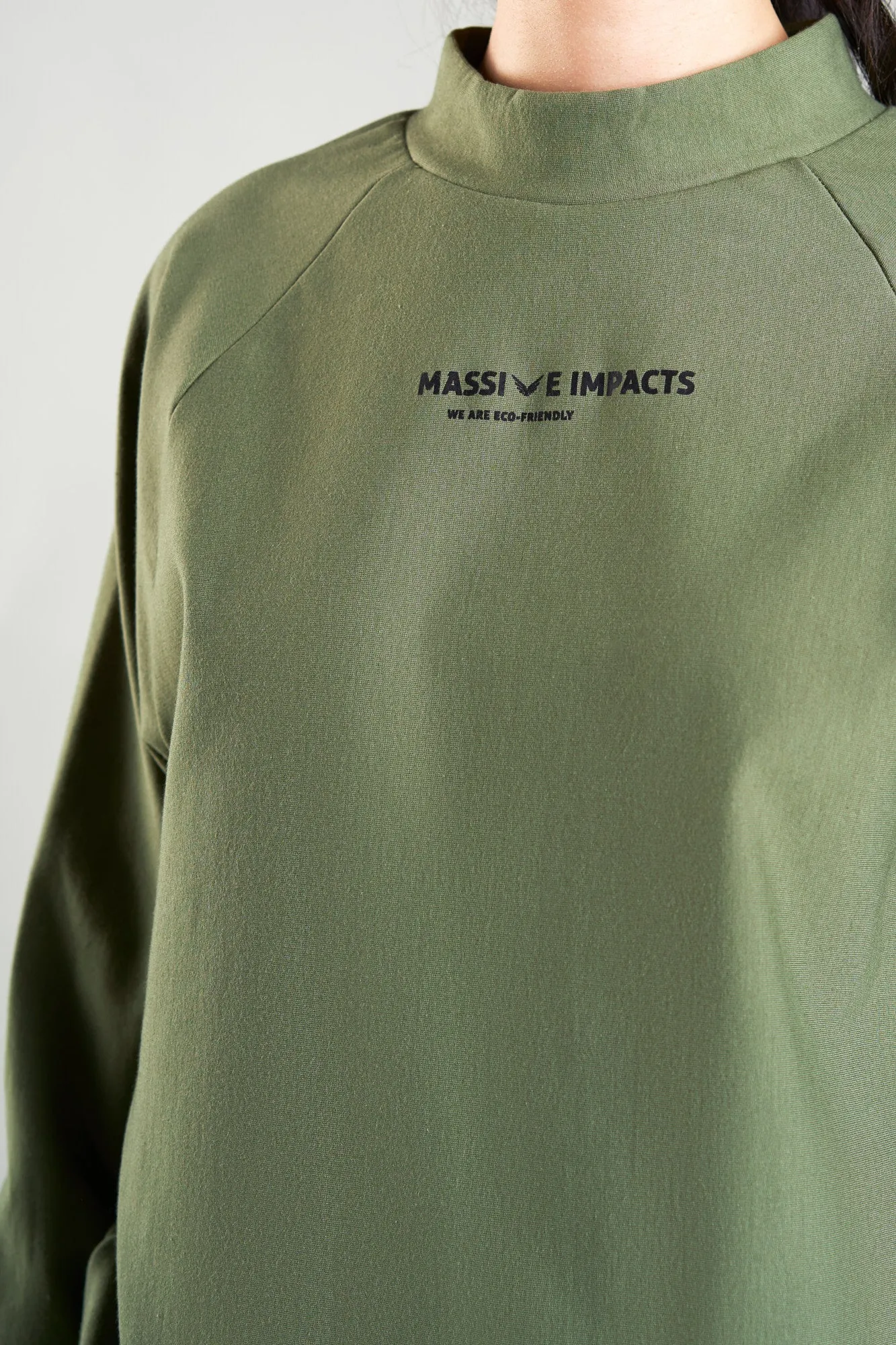 J008MI Organic Cotton & Bamboo Sweatshirt