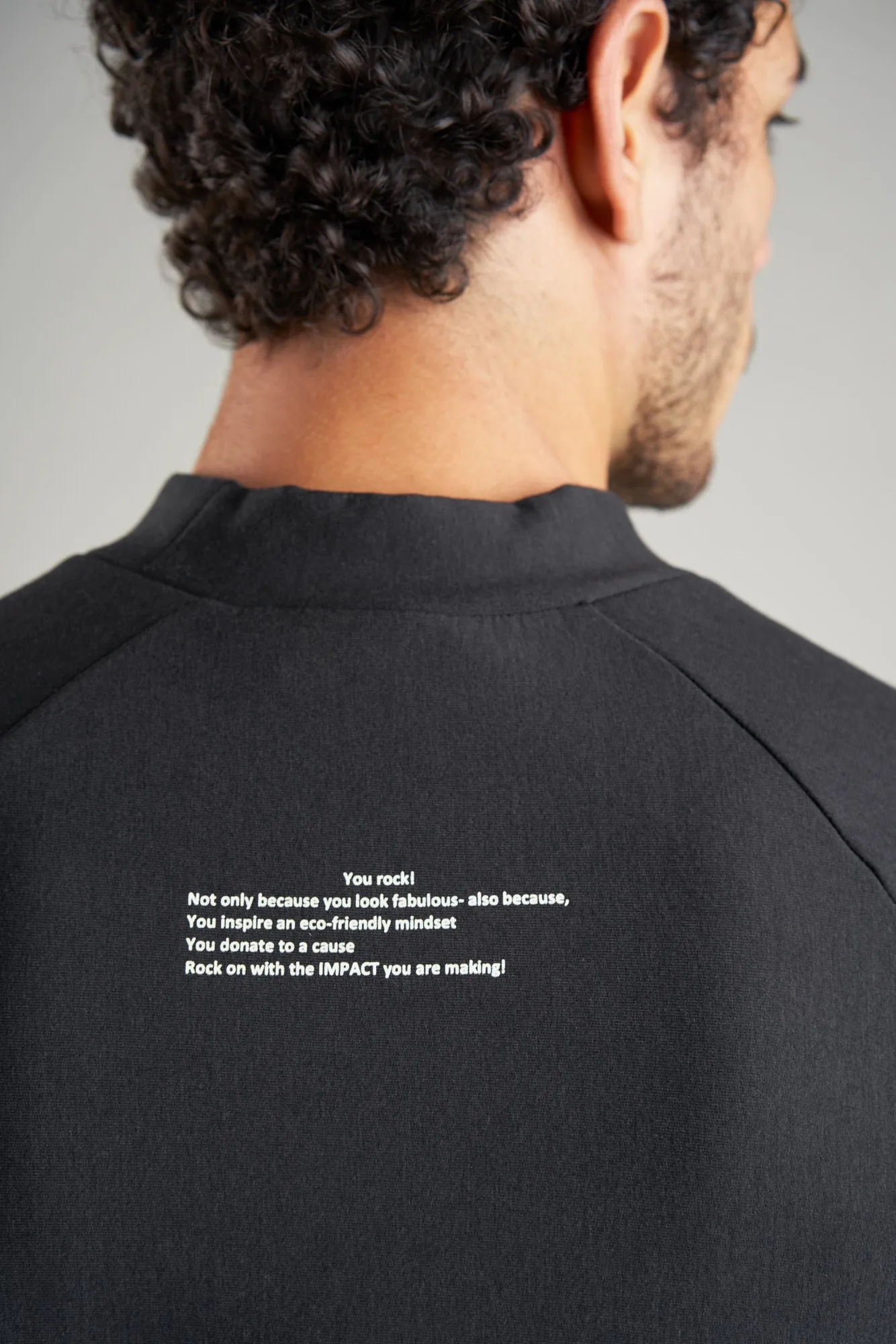 J008MI Organic Cotton & Bamboo Sweatshirt