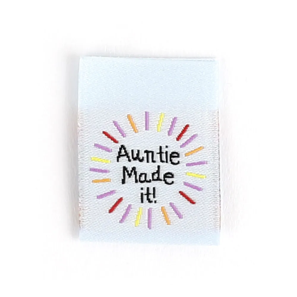 KATM Woven Labels - Auntie Made It