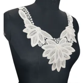 Large Flower Style Neckline