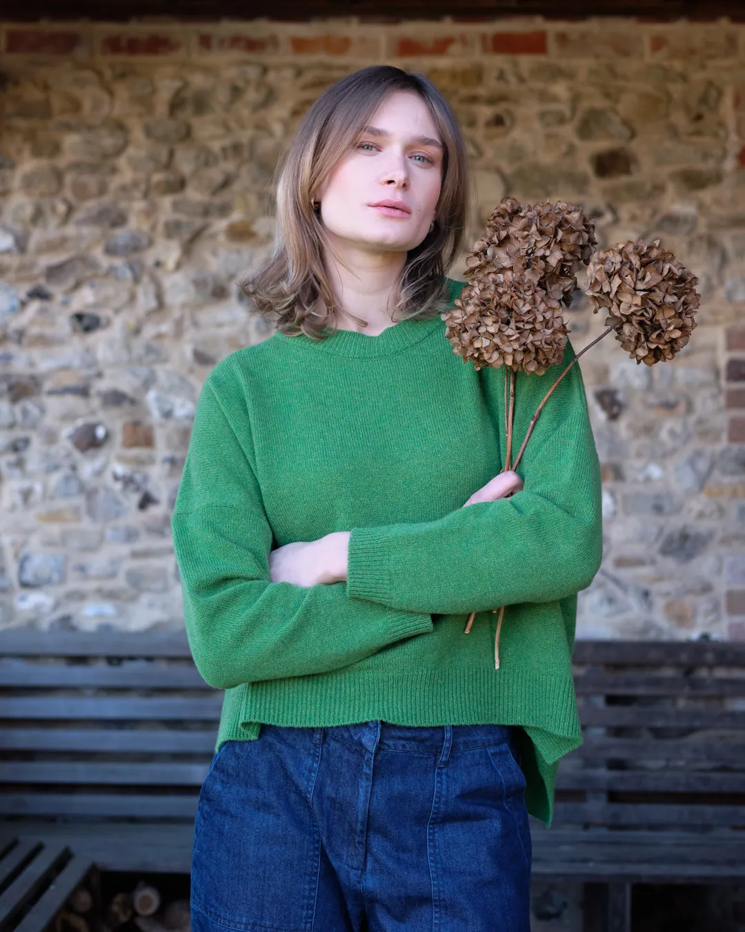 Layla Boxy Fit Wool Jumper