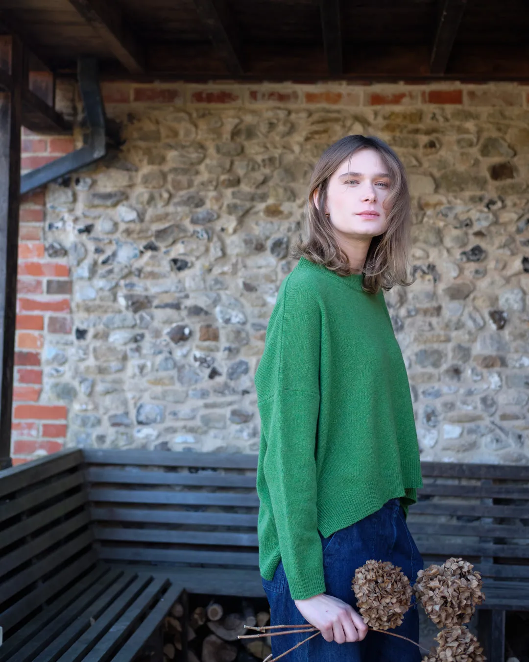 Layla Boxy Fit Wool Jumper