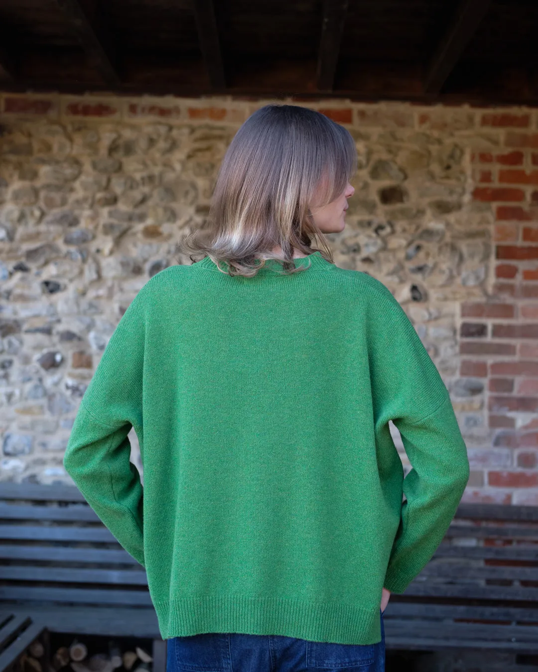 Layla Boxy Fit Wool Jumper