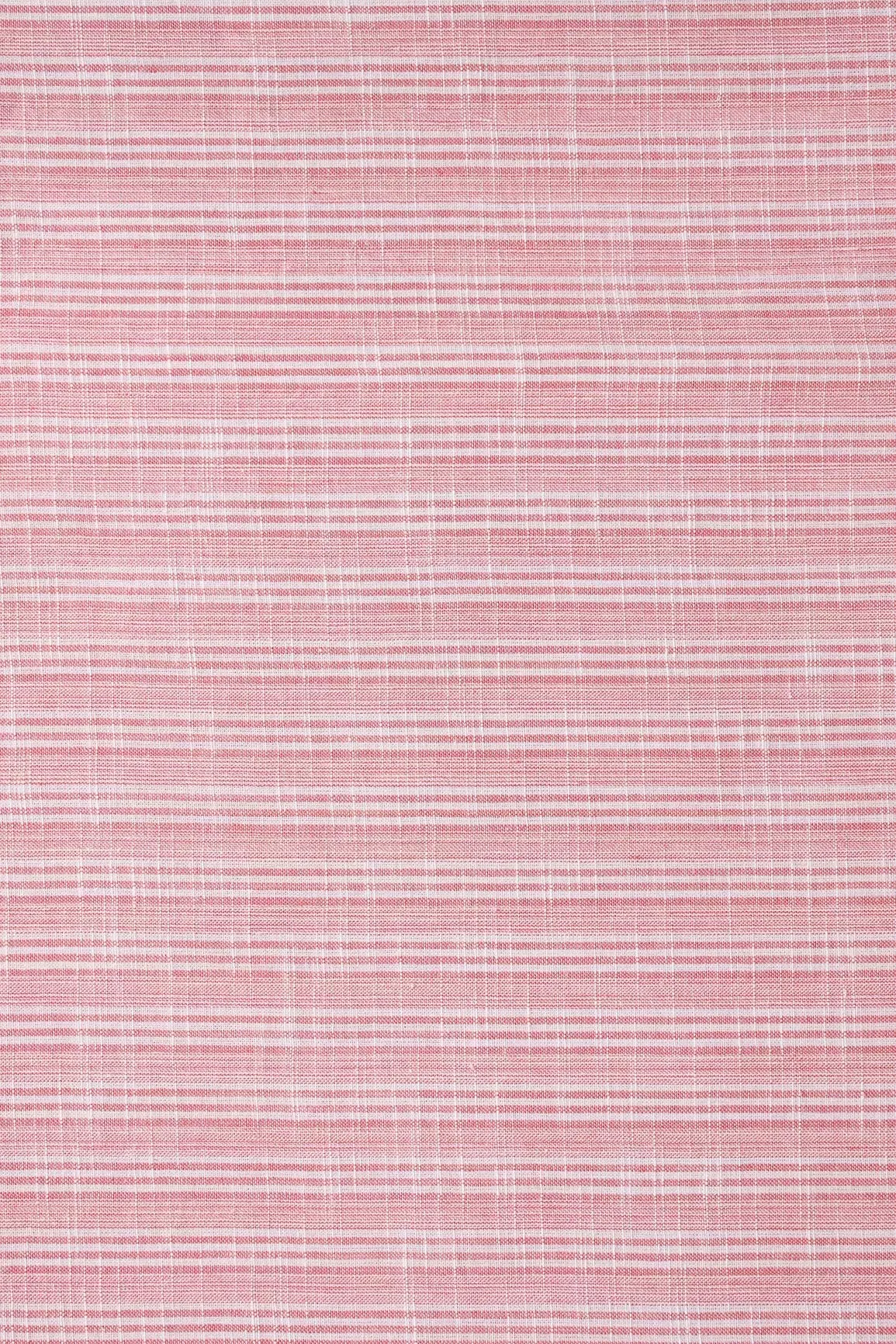 Light Pink And White Stripes Pattern Handwoven Organic Cotton Fabric