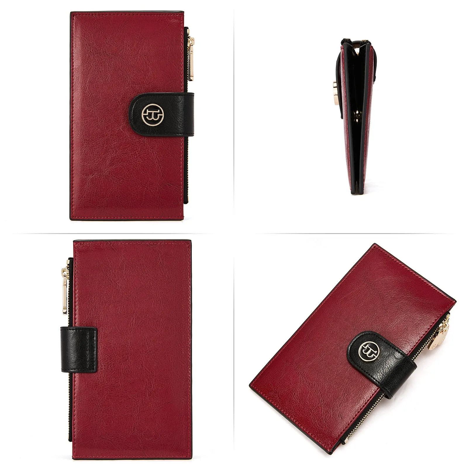 Lomy Leather Slim Wallet — Bifold Purse