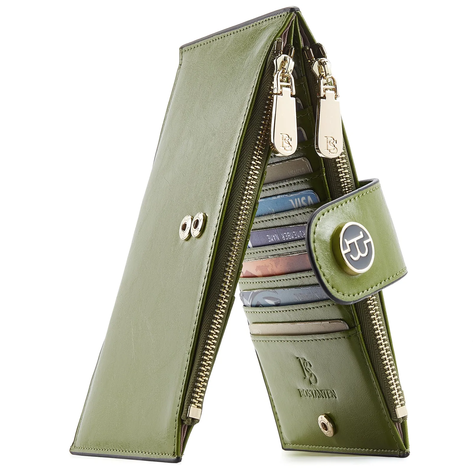 Lomy Leather Slim Wallet — Bifold Purse