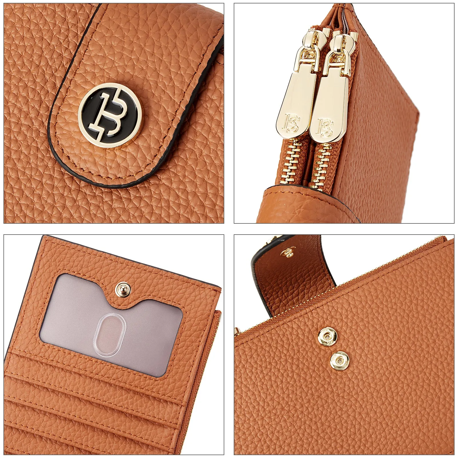 Lomy Leather Slim Wallet — Bifold Purse