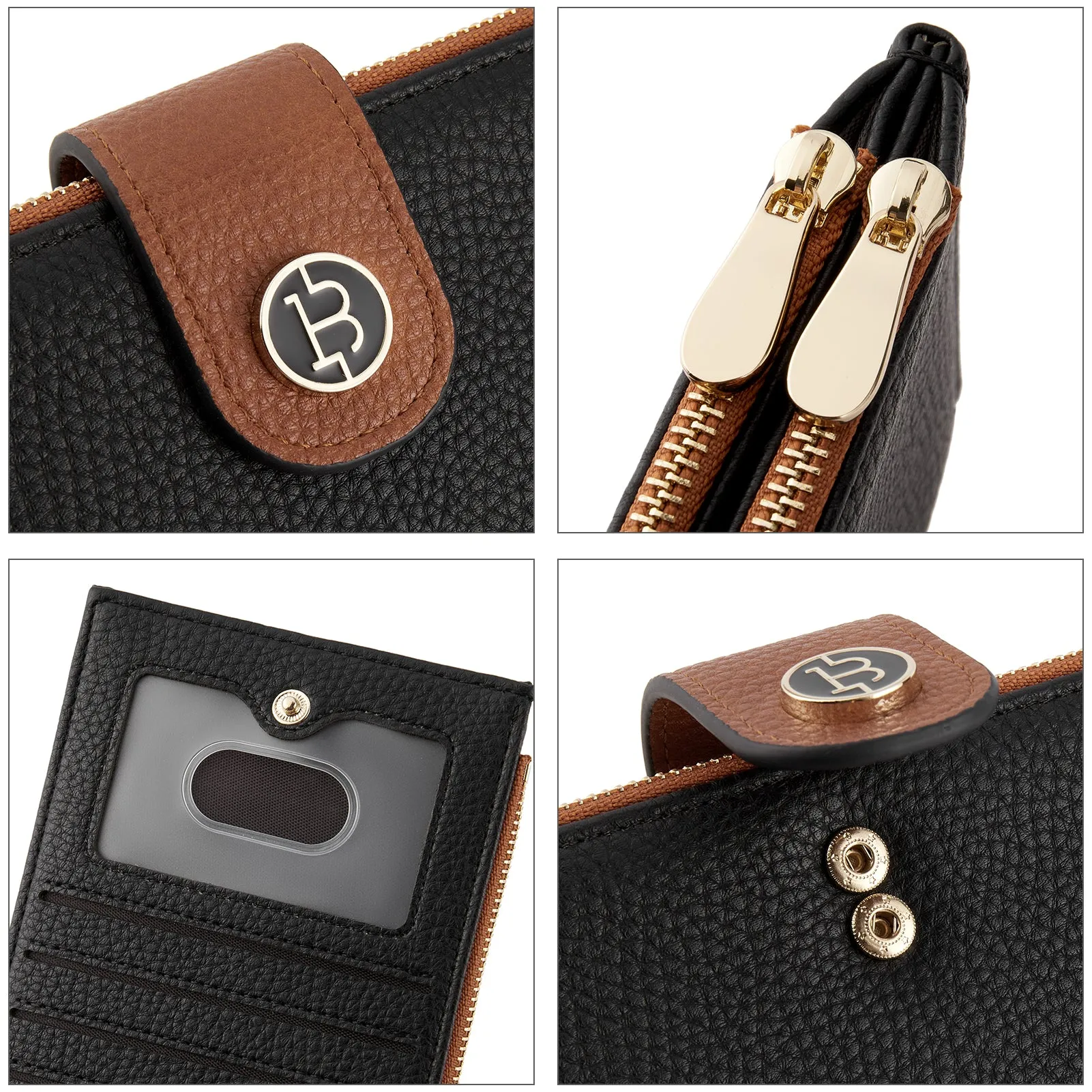 Lomy Leather Slim Wallet — Bifold Purse