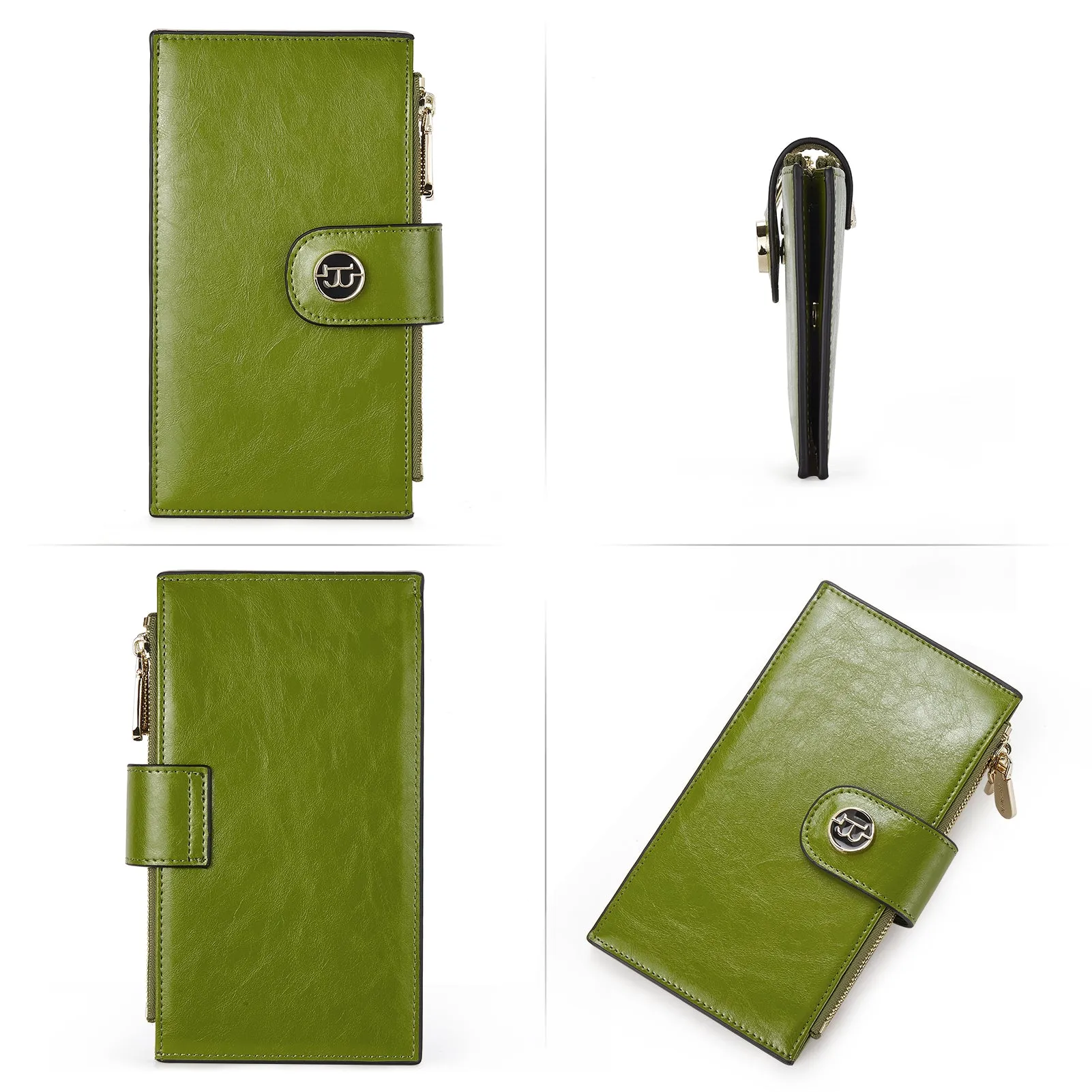 Lomy Leather Slim Wallet — Bifold Purse