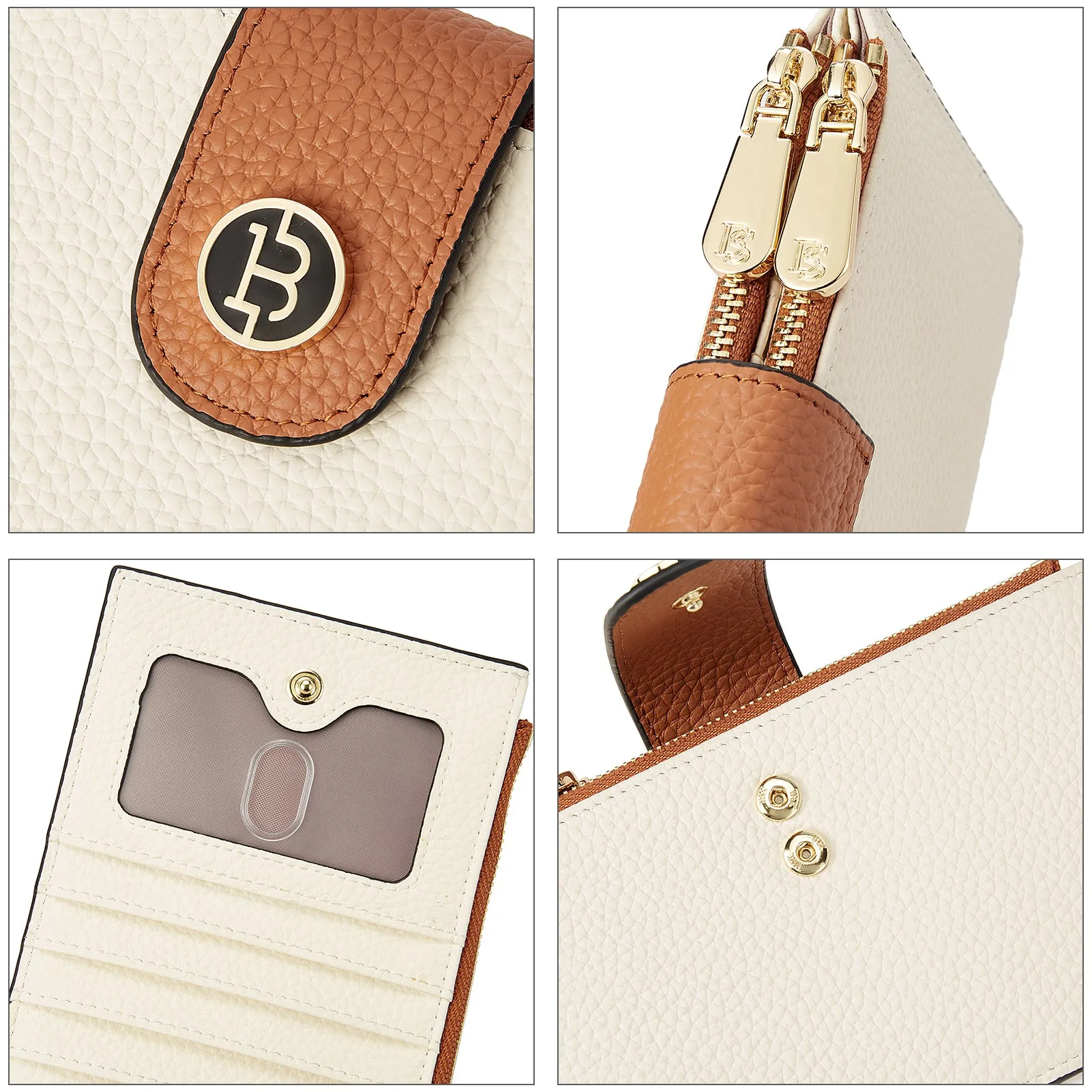 Lomy Leather Slim Wallet — Bifold Purse