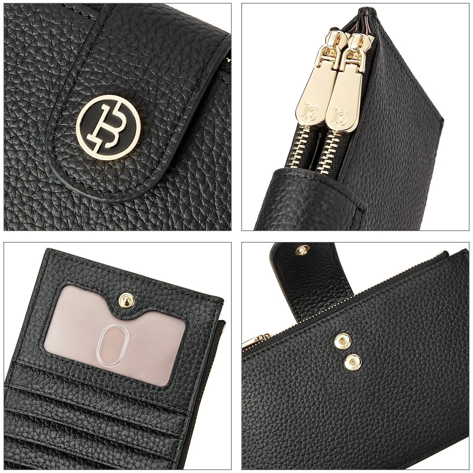Lomy Leather Slim Wallet — Bifold Purse