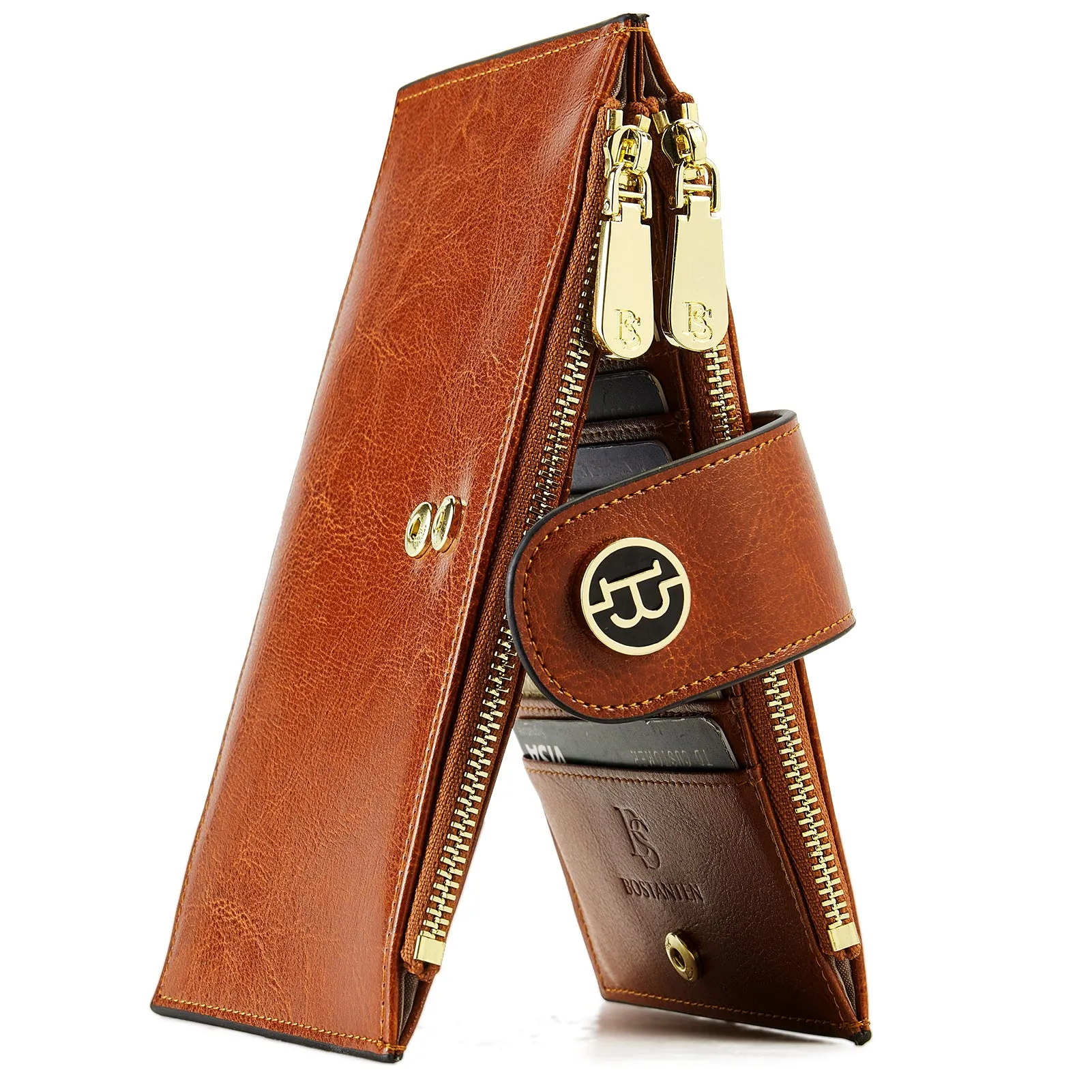Lomy Leather Slim Wallet — Bifold Purse