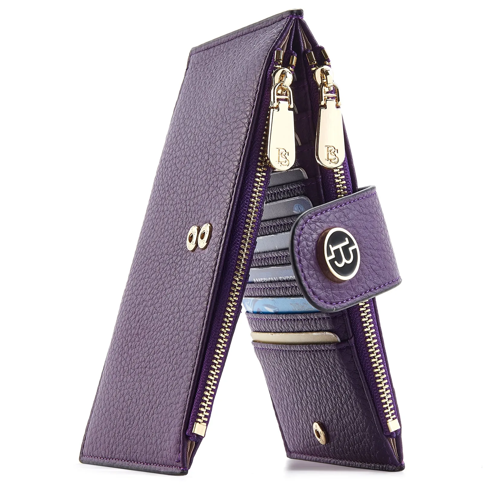 Lomy Leather Slim Wallet — Bifold Purse
