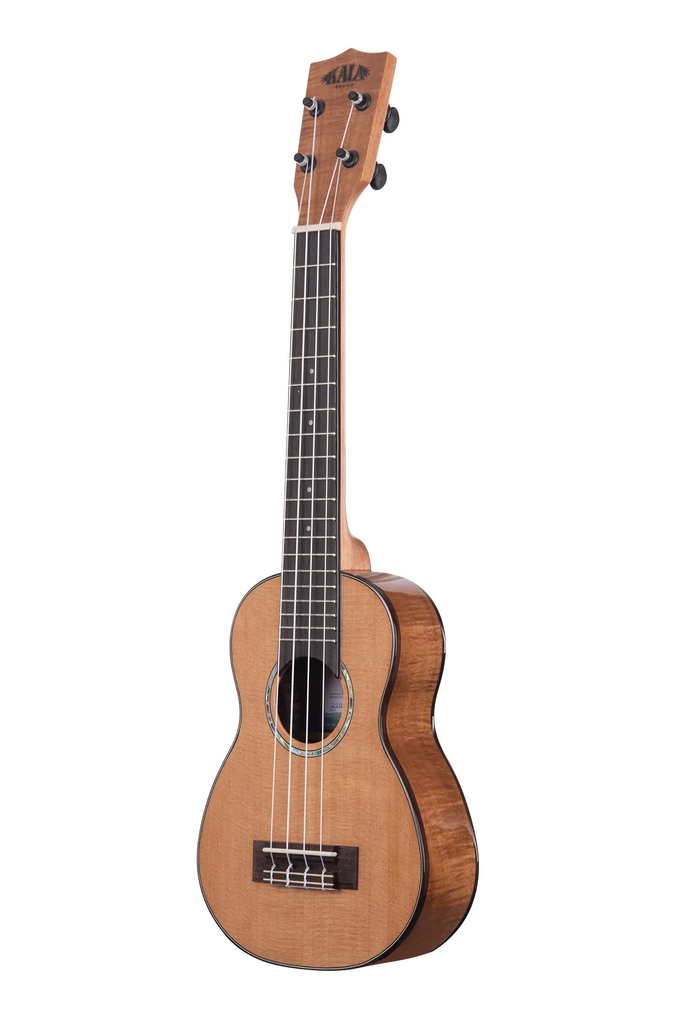MA - Solid Cedar Top Acacia Soprano Long-Neck