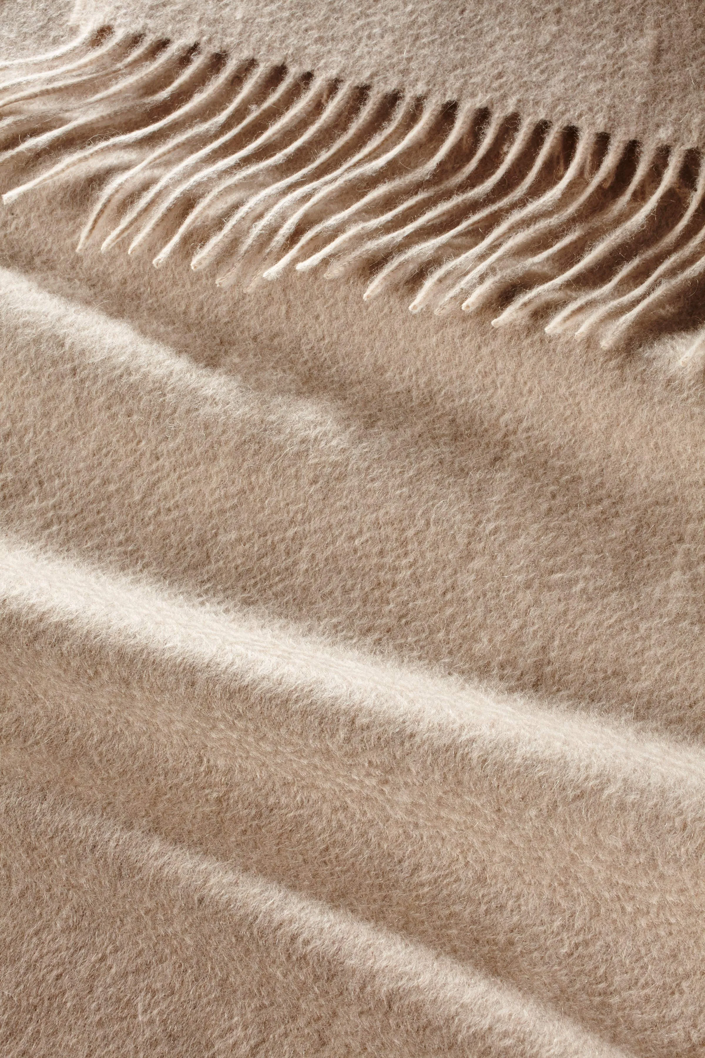 Men's Cashmere Scarf - Oatmeal