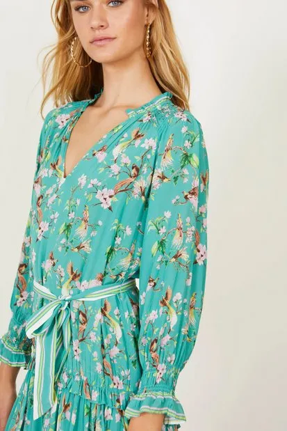Moira Dress Birds In Paradise