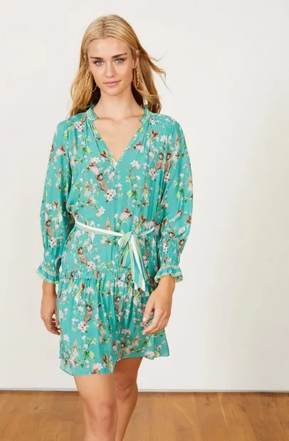 Moira Dress Birds In Paradise