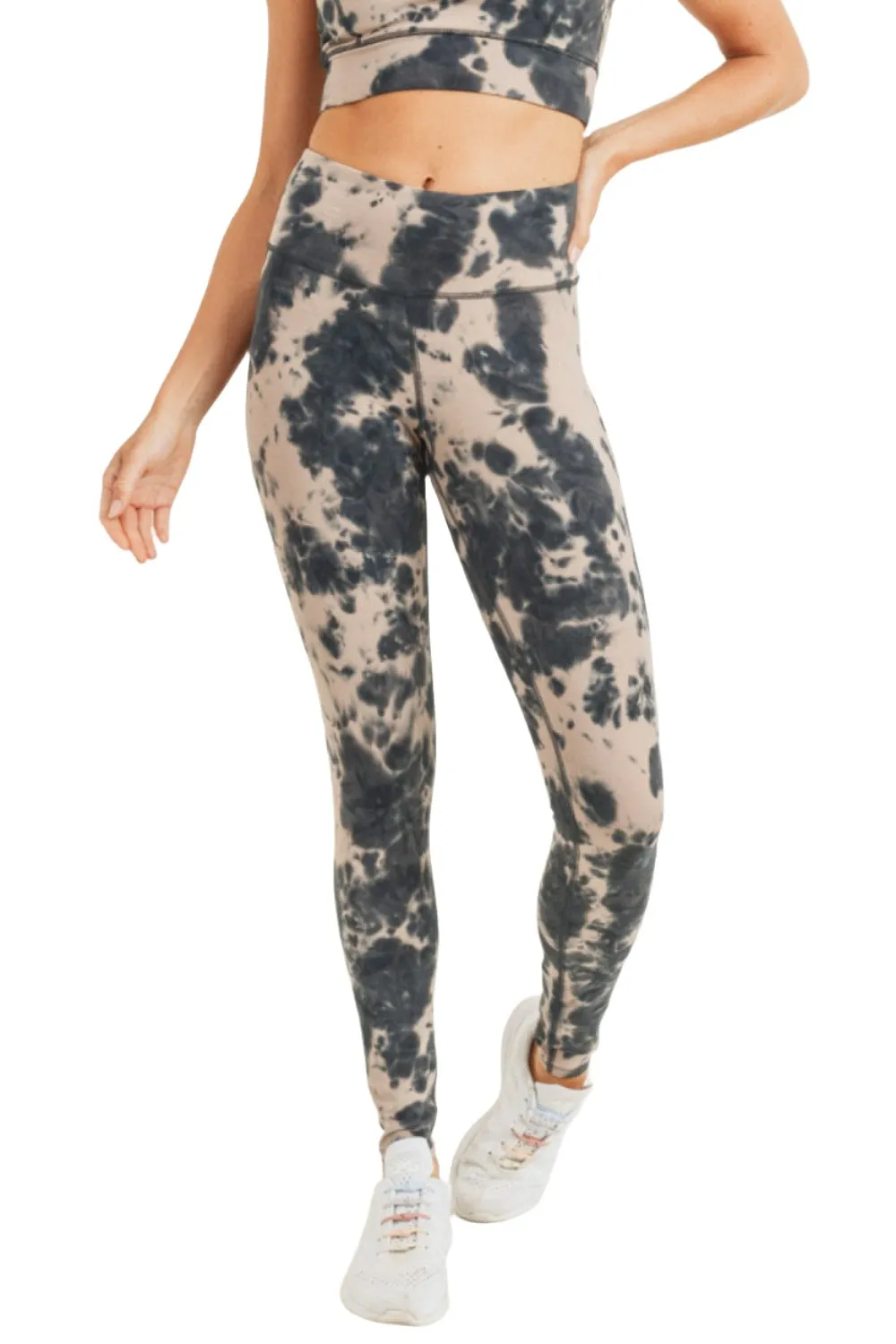 Mono B Tie Dye High Waist Legging  APH2789