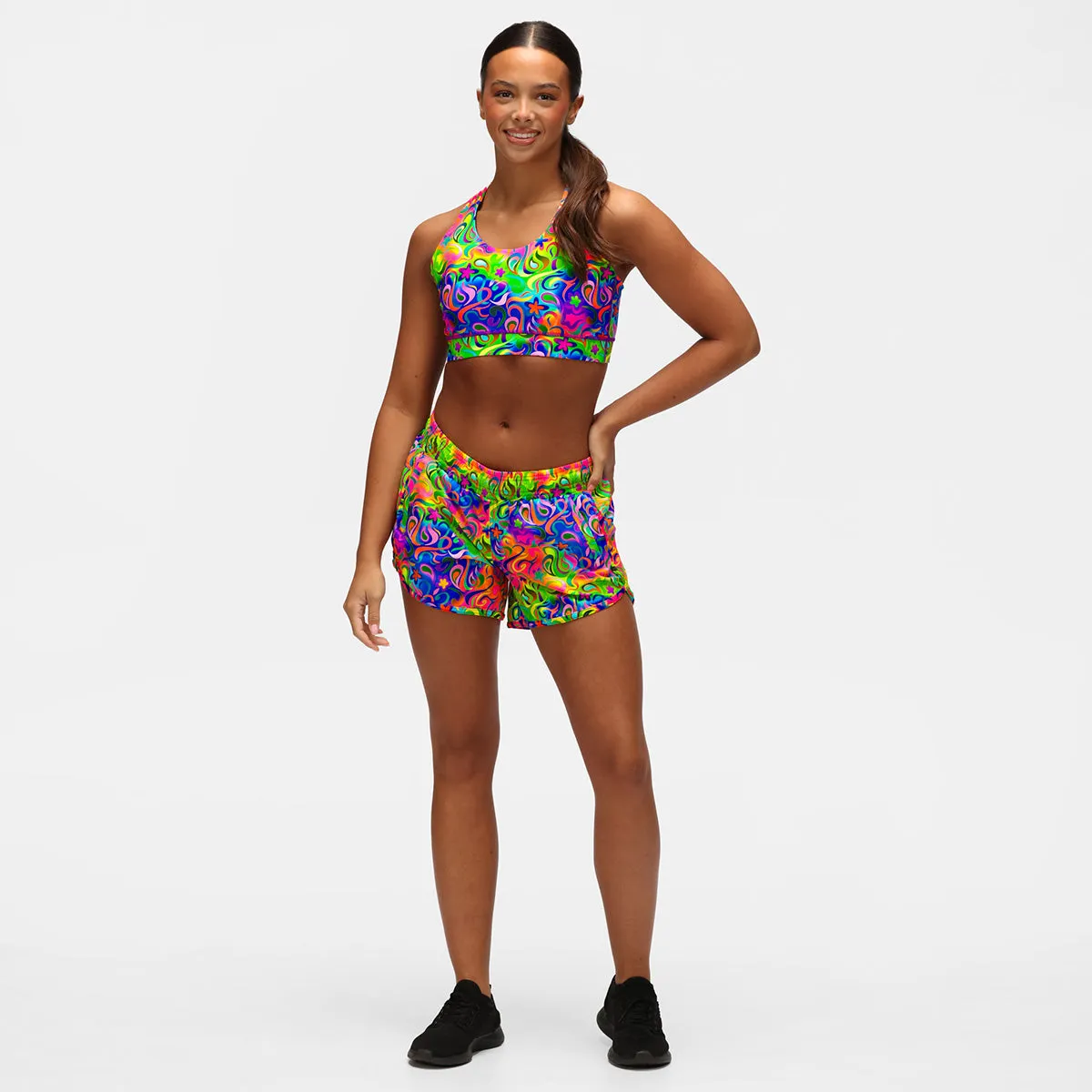 Mr Motivator Groovy Baby Loose Fit Workout Shorts