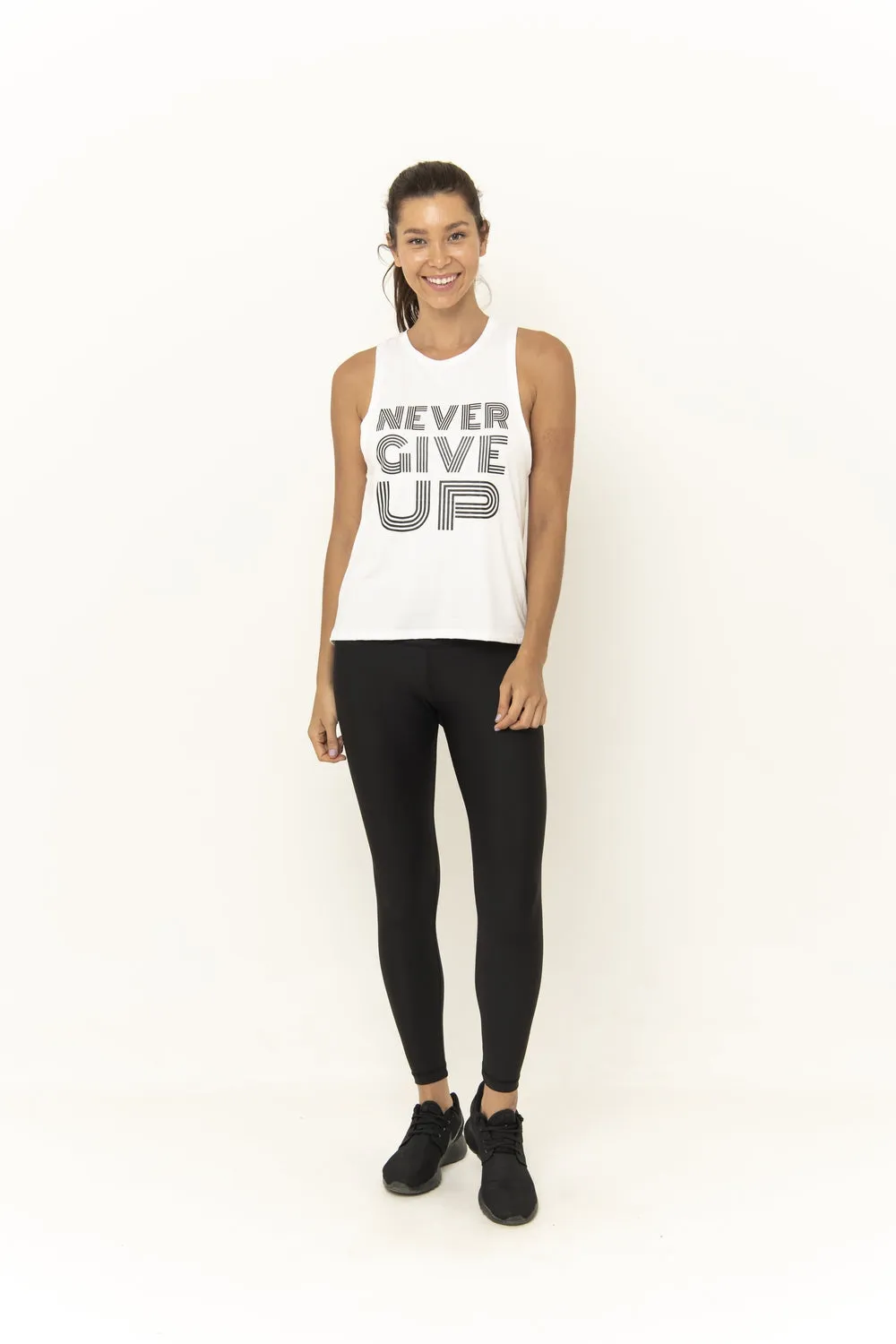 NEVER GIVE UP TANK