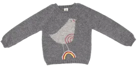 NW411 Grey Bird Sweater