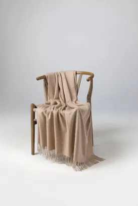 Oatmeal Cashmere Throw